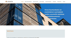 Desktop Screenshot of oravaasuntorahasto.fi